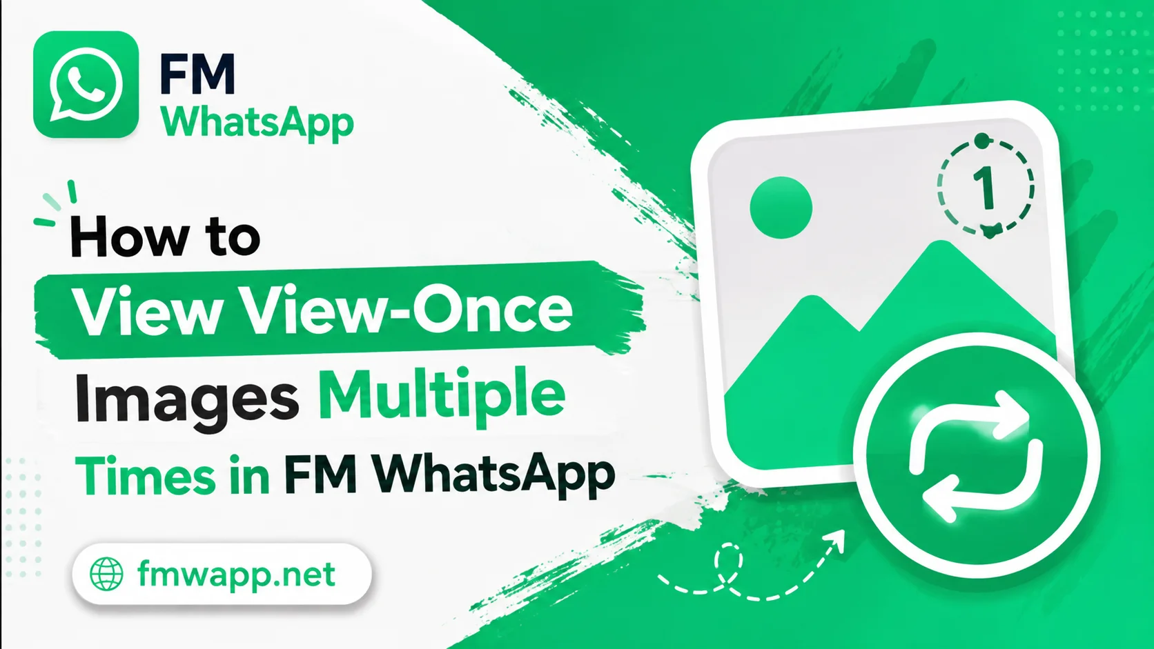 How to View View-Once Images Multiple Times in FM WhatsApp
